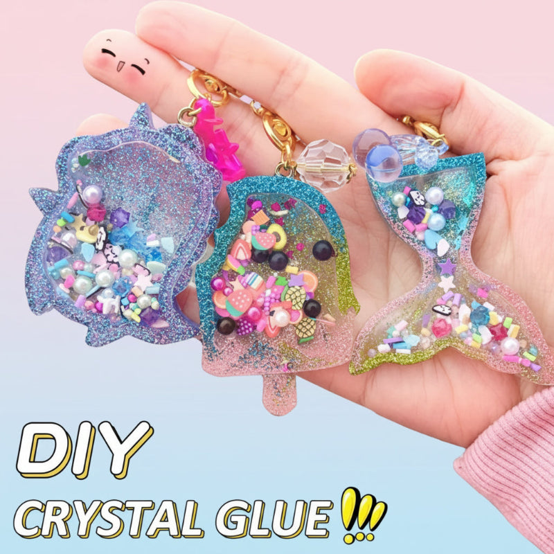 DIY Crystal Keychain Kit – Creatief & Speels – Sleutelhanger Knutselset