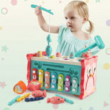 Montessori Hammering Toy – Motoriek & Leren – 8-in-1 Speelset