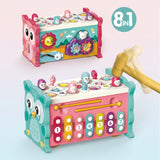 Montessori Hammering Toy – Motoriek & Leren – 8-in-1 Speelset