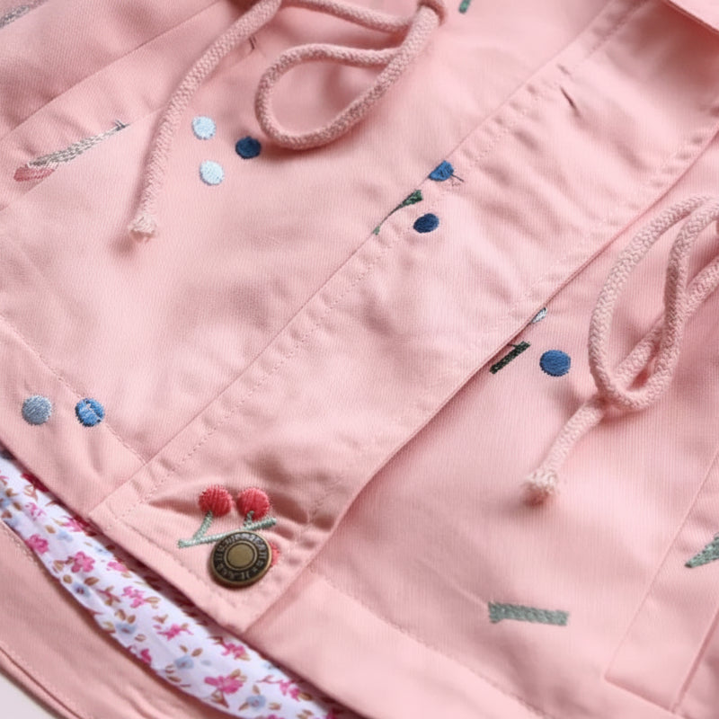 Girls Windbreaker Jacket – Licht & Stijlvol – Kinder Jas