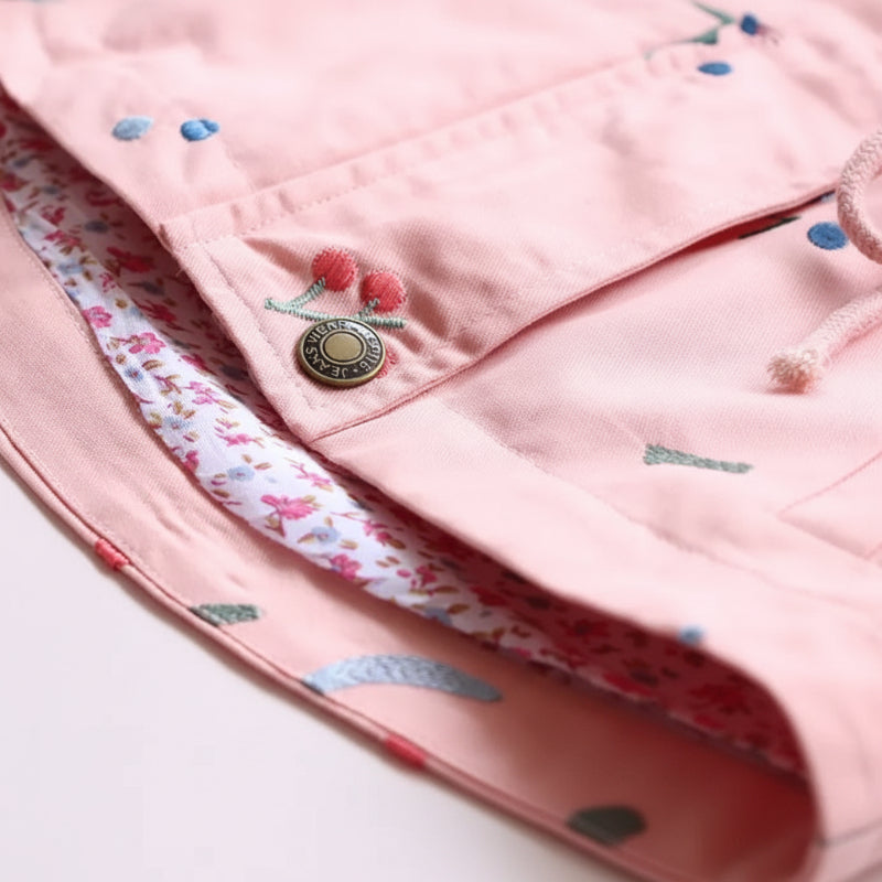 Girls Windbreaker Jacket – Licht & Stijlvol – Kinder Jas