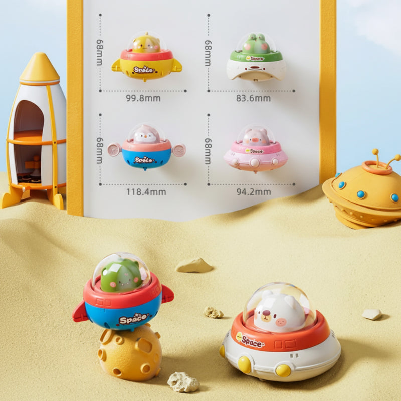 Push and Go UFO Toy – Motoriek & Speels – UFO Speelgoed