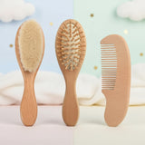 Personalized Hairbrush – Zacht & Uniek – Gepersonaliseerde Baby Haarborstel Set