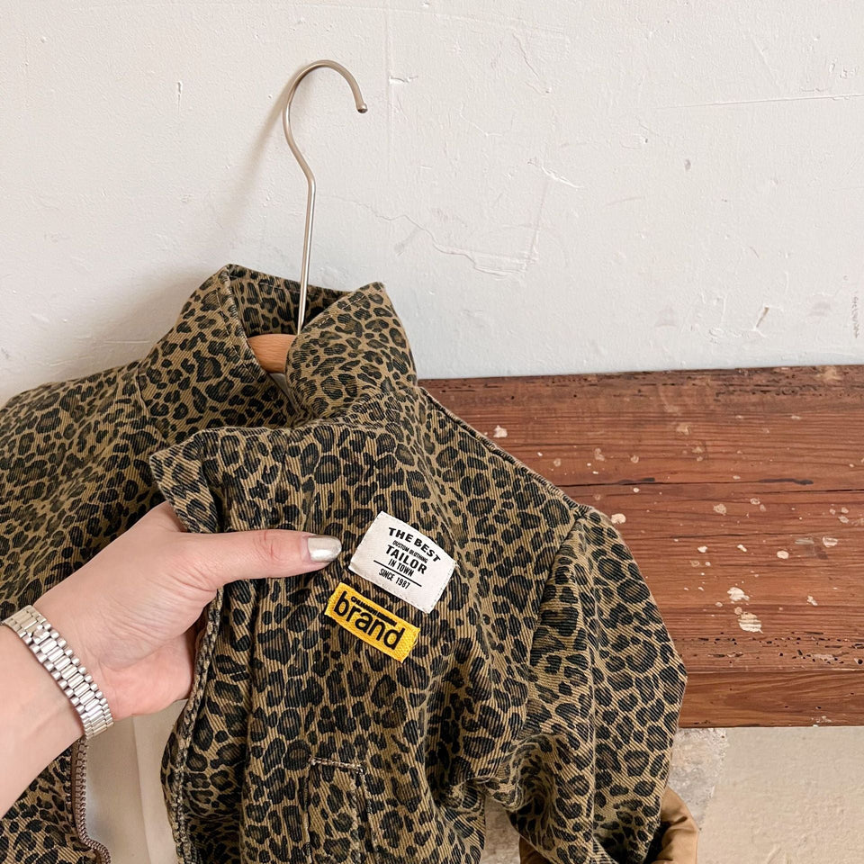 Mini Fashion – Stoer & Comfortabel – Luipaardprint Jas