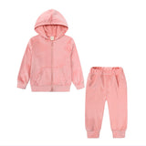 Kids Tales – Warm & Comfortabel – Velvet Trainingspak voor Kinderen