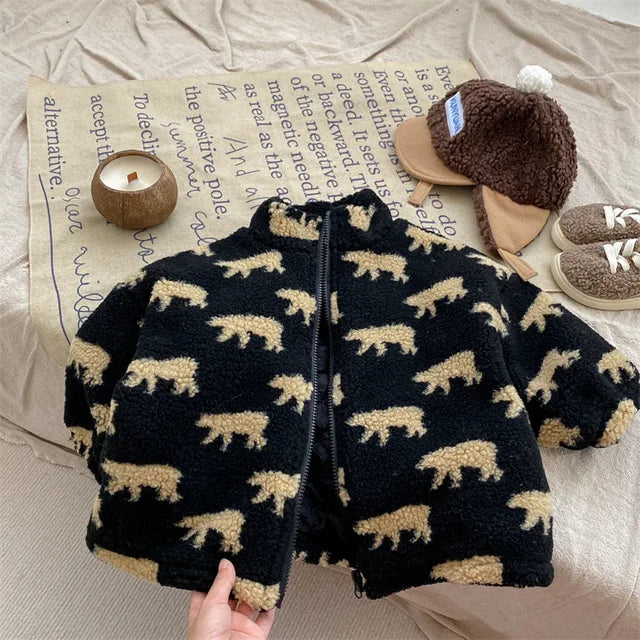 Mini Fashion™  – Extra Zacht & Warm – Beren Fleece Vest
