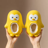 Mini Fashion™ - Warm & Leuk - Kinder Pinguïn Pantoffels