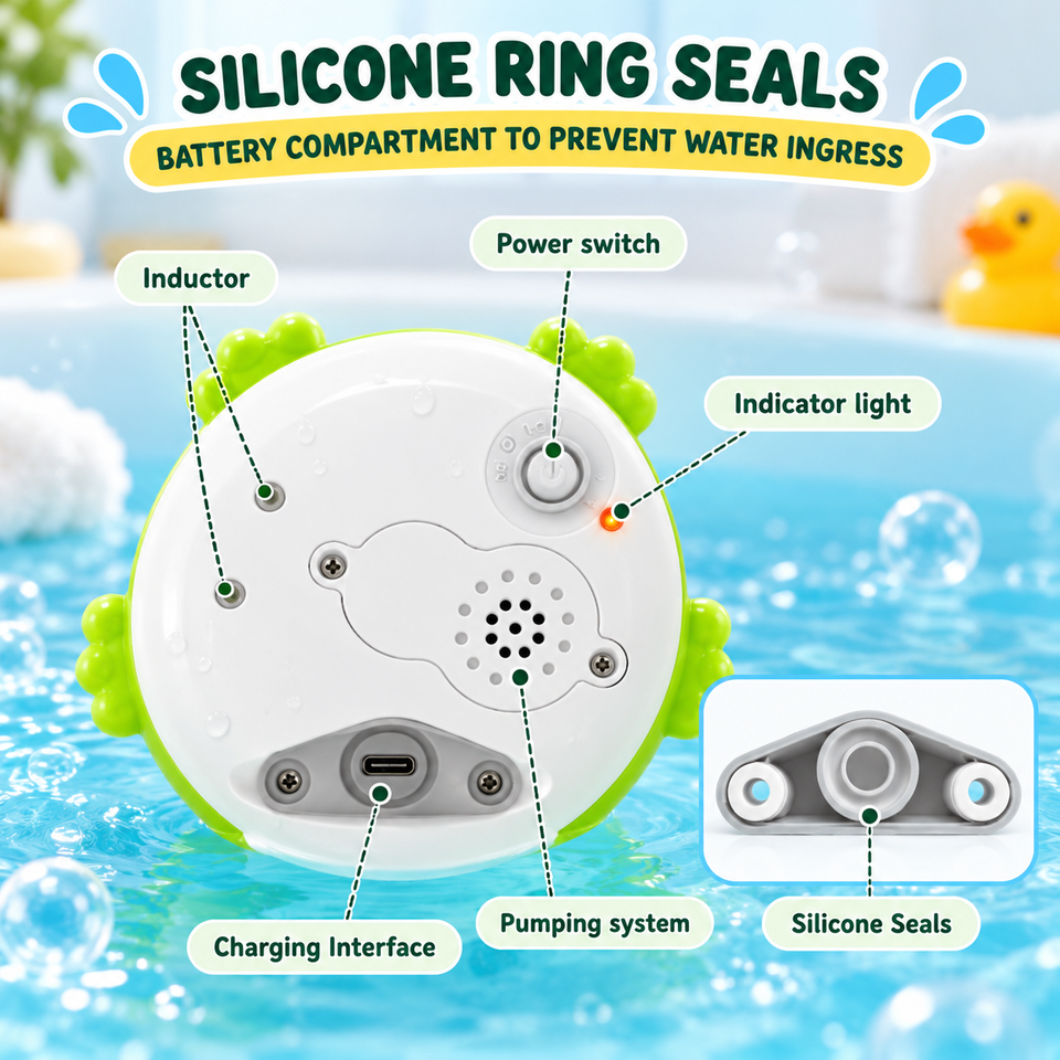 FrogSplash – Vrolijk & Interactief – Automatische Waterfontein