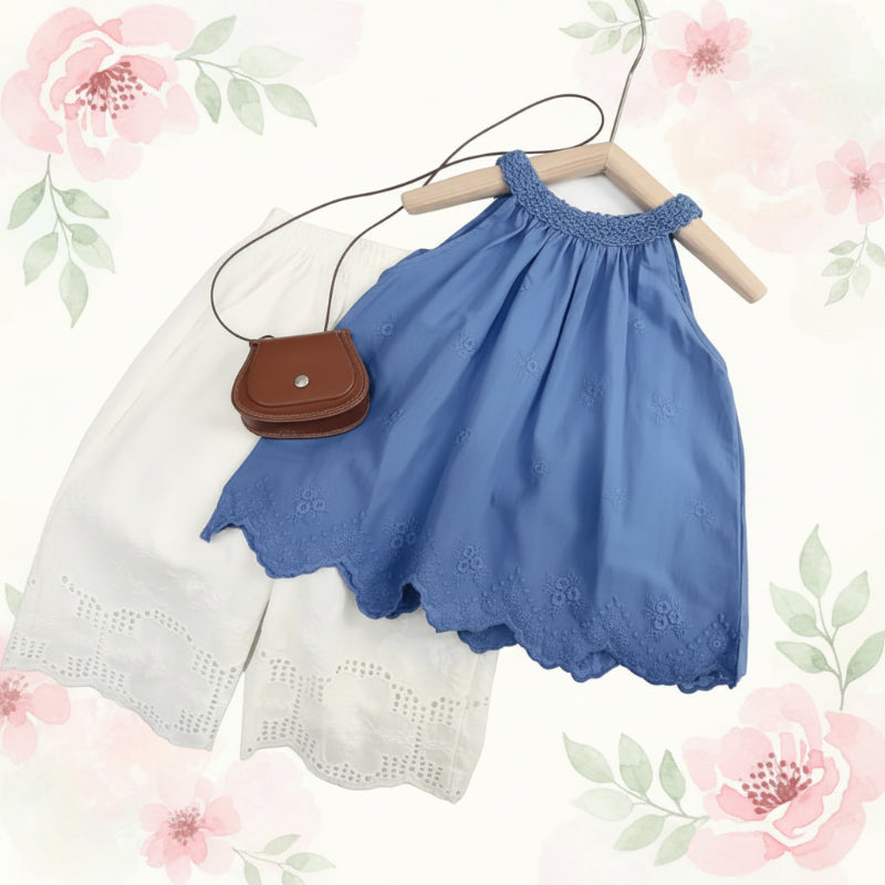 Sleeveless Tops & Pants – Zacht & Stijlvol – Kinder Kleding Zomer Set