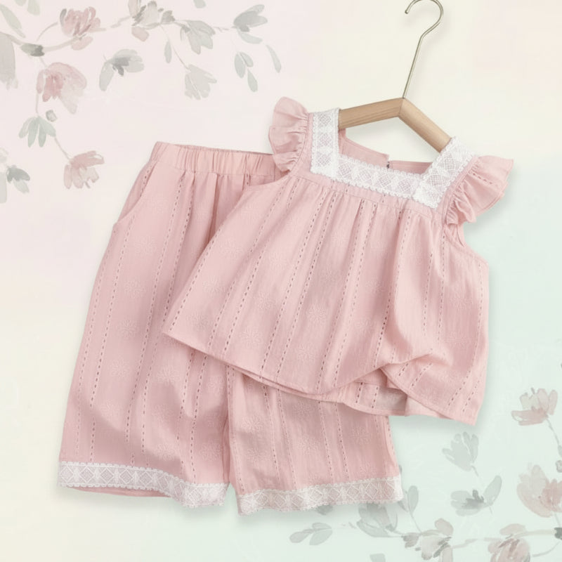 Sleeveless Tops & Pants – Zacht & Stijlvol – Kinder Kleding Zomer Set