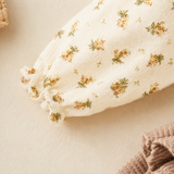 SweetPea – Baby Meisjes Outfit Met Ruffle En Bloemenprint