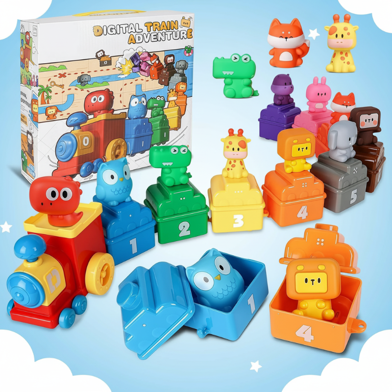 SmartTrain – Educatief & Leuk – Kinder Speel Treinset