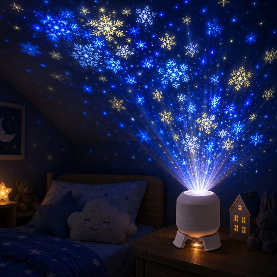 SeaDream – Speels & Leerzaam – 360° Roterend LED Nachtlampje