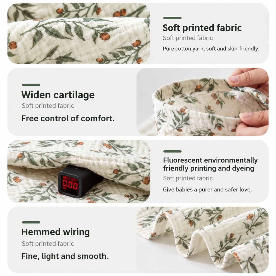 NurseEase – Praktisch & Comfortabel – Katoenen Borstvoedingsdoek voor Mama en Baby