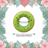 SunSplash – Tropisch & Comfortabel – Tropische Fruit Zwemring