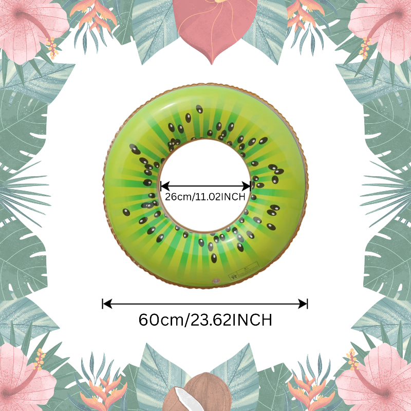 SunSplash – Tropisch & Comfortabel – Tropische Fruit Zwemring