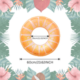 SunSplash – Tropisch & Comfortabel – Tropische Fruit Zwemring
