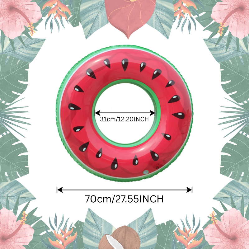 SunSplash – Tropisch & Comfortabel – Tropische Fruit Zwemring