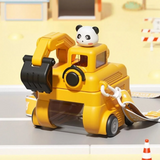 TinyExcavators – Uniek & Functioneel – Graafmachine Waterfles met Rietje