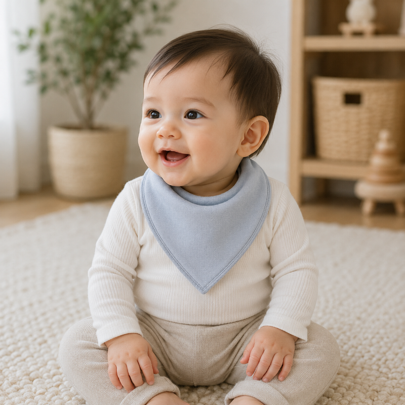 Tiny Tots – Comfortabel & Praktisch – Baby Slabbetje (Set van 7)