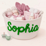 CuddleBasket – Schattig & Persoonlijk – Gepersonaliseerde Luiermand