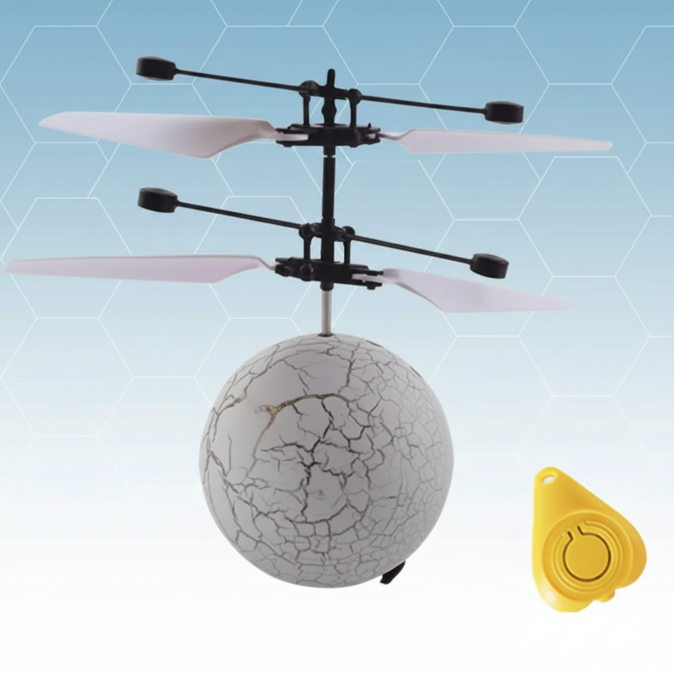 HoverFun – LED Licht & Educatief – Quadcopter Vliegende Drone