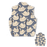 WarmHug – Comfortabel & Trendy – Kinder Fleece Jas met Speelse Prints