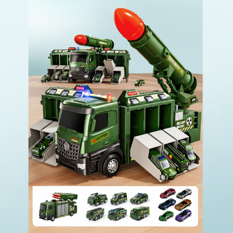 MegaTank – Stoer & Innovatief – Militaire Vrachtwagen