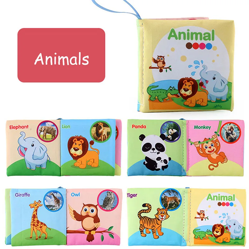 Soft Tail Book™ – Zachte Staartpret – Sensorisch Dieren Babyboekje