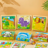 CubePuzzle – Leuk & Educatief – 3D Houten Blokken Puzzel