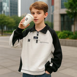 MiniFashion – Speels & Klassiek – Katoenen Sweater