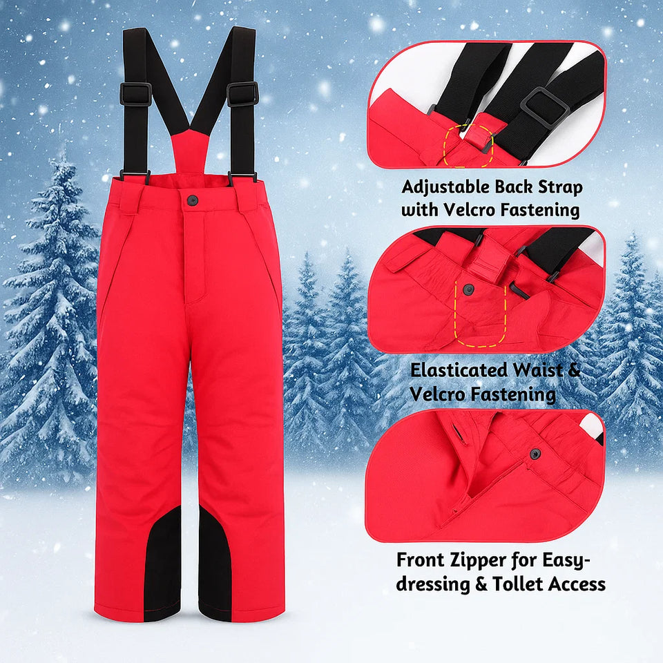 MountainFit – Flexibel & Warme – Skibroek voor kinderen