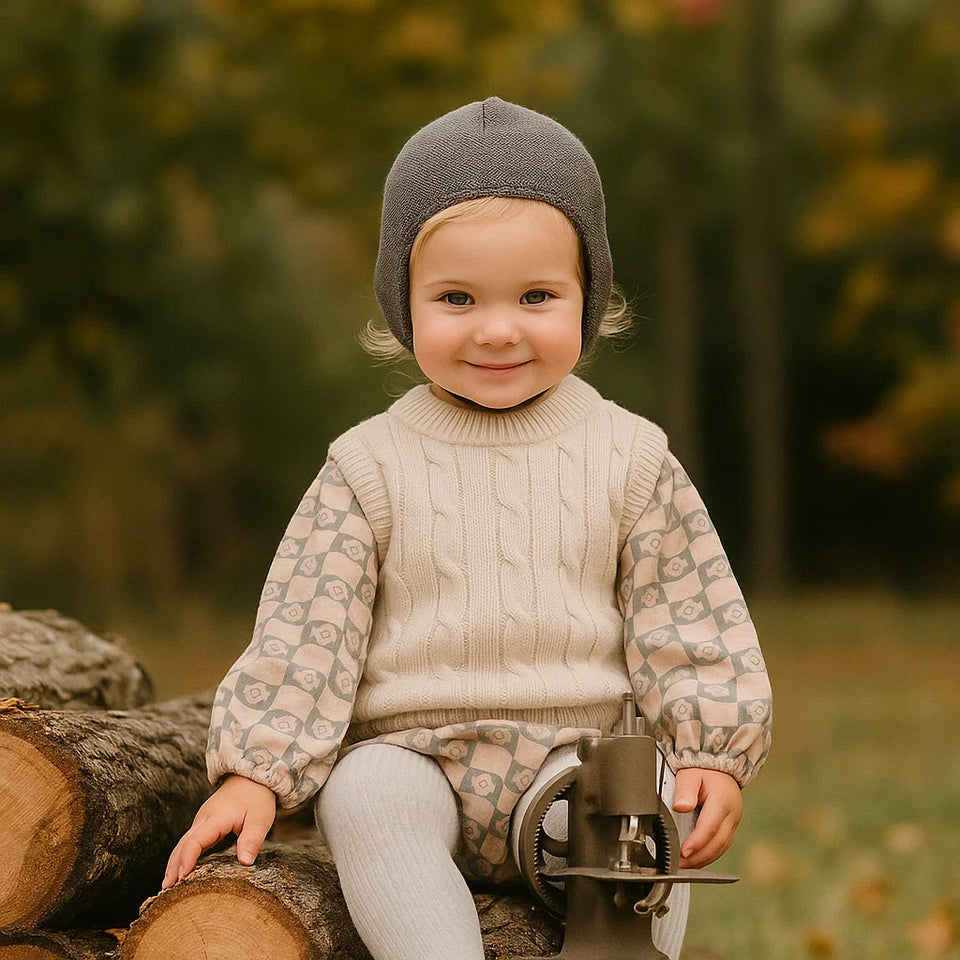 CozyWool – Warm & Comfortabel – Kinder trui van fijne wolmix