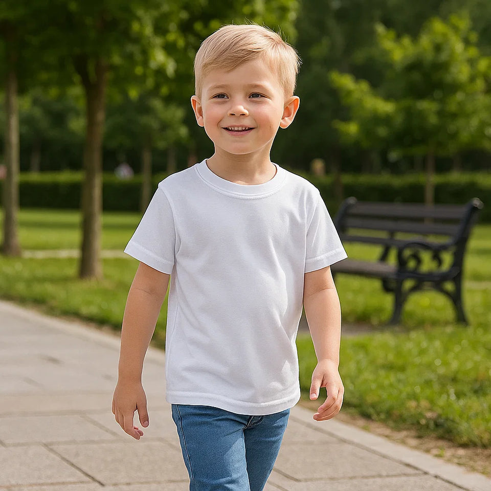 LumiWear – Fris & Tijdloos – Basic T-shirt met Korte Mouwen