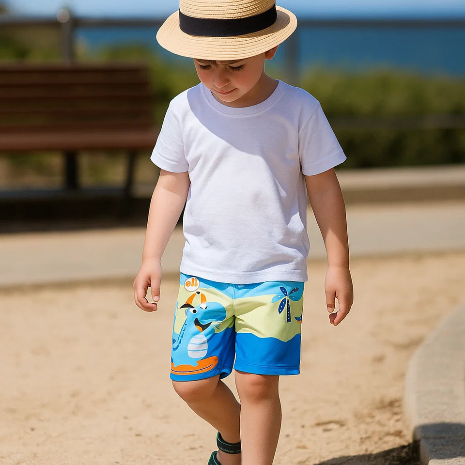CoolBreeze – Zomers & Ademend – Strakke Kinder Zwembroek