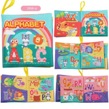 Rattle Book™ - Geluid & Beweging - Stoffen Boekje