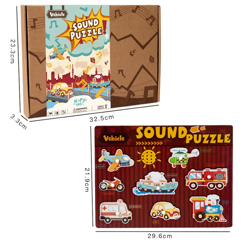 Sound Matching Game™ – Hoor & Ontdek – Educatieve Puzzel