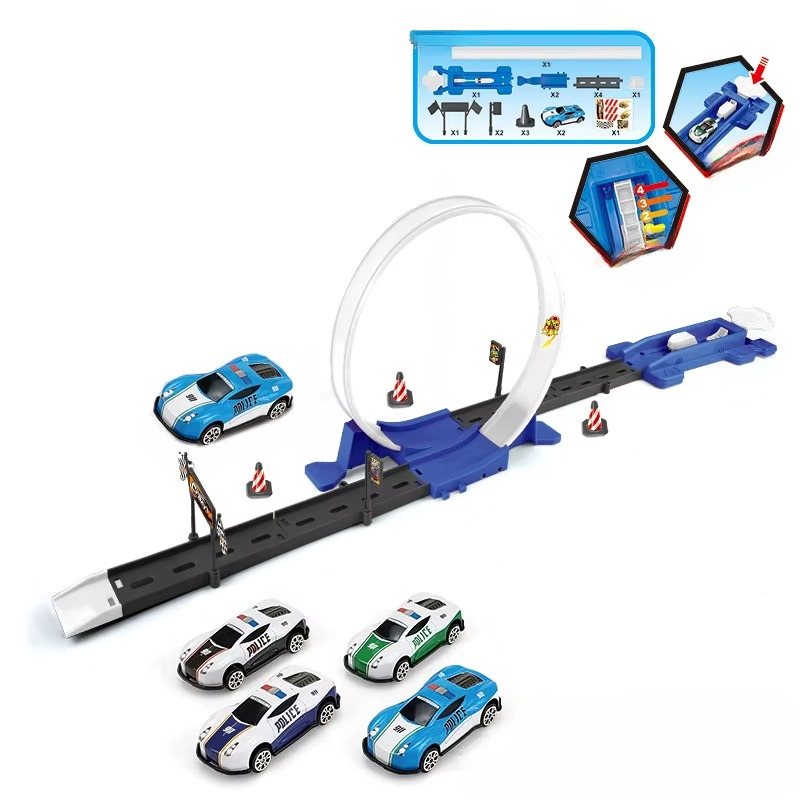 Double Race Track™ - Creatief & Leuk - Looping Racebaan