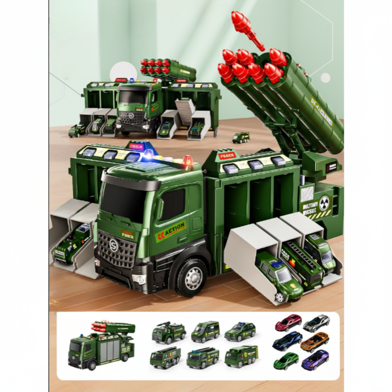 MegaTank – Stoer & Innovatief – Militaire Vrachtwagen