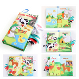 Soft Tail Book™ – Zachte Staartpret – Sensorisch Dieren Babyboekje