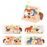 Soft Tail Book™ – Zachte Staartpret – Sensorisch Dieren Babyboekje