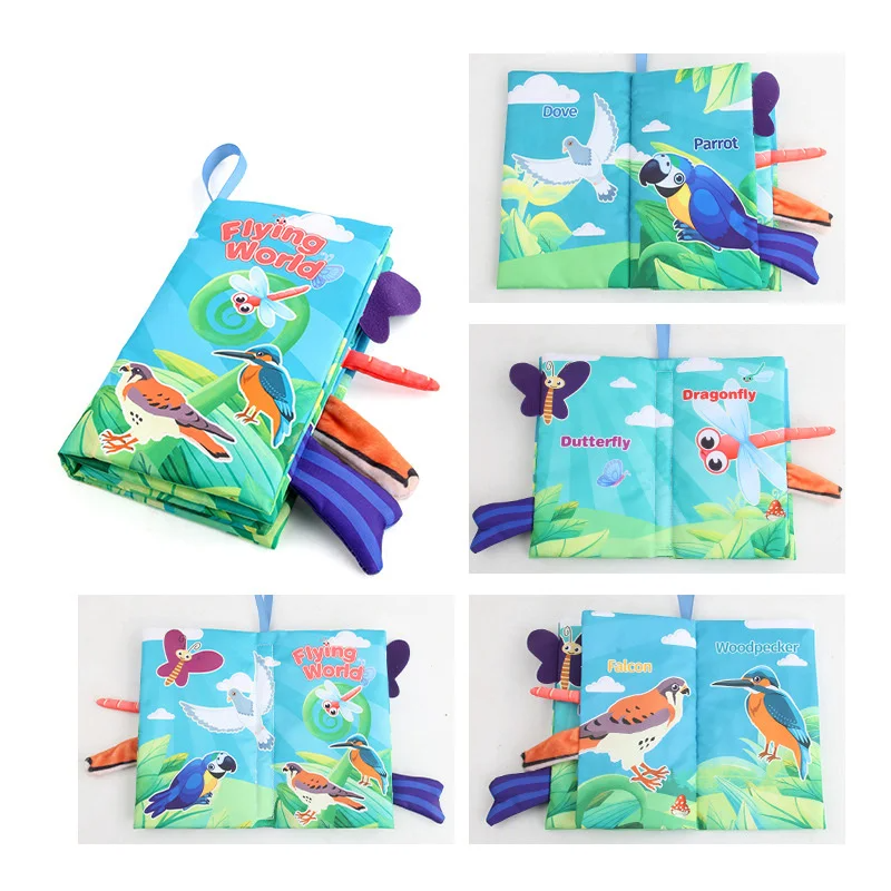 Soft Tail Book™ – Zachte Staartpret – Sensorisch Dieren Babyboekje