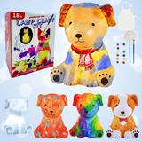 MiniCrafters – Creativiteit & Leren – DIY Lamp Dieren Schilderset