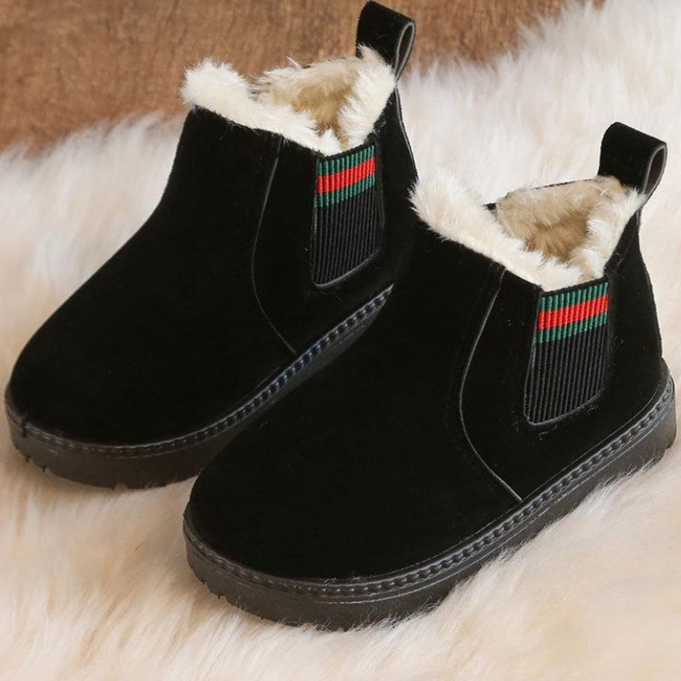 SnowySteps – Warm & Zacht – Baby Winterlaarsjes met Pluche Voering