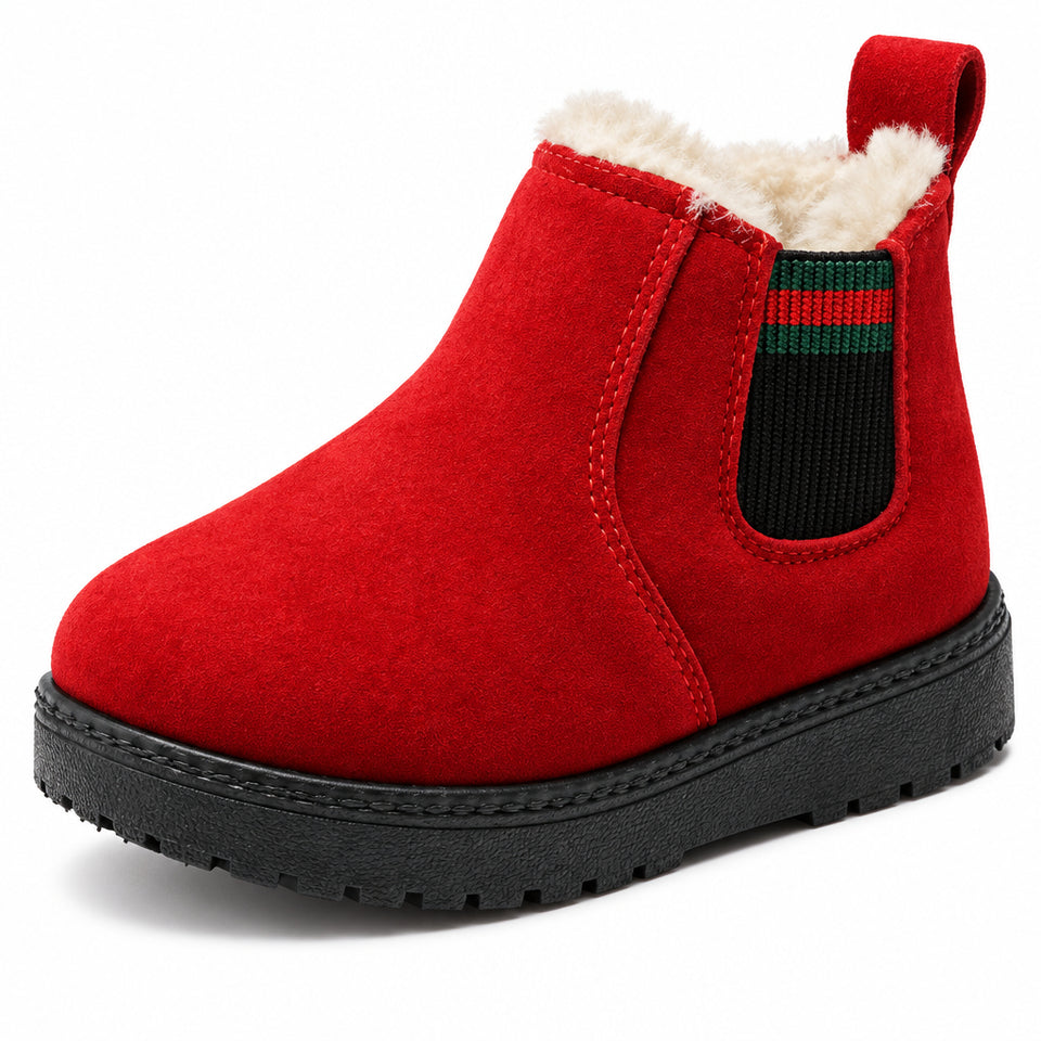SnowySteps – Warm & Zacht – Baby Winterlaarsjes met Pluche Voering