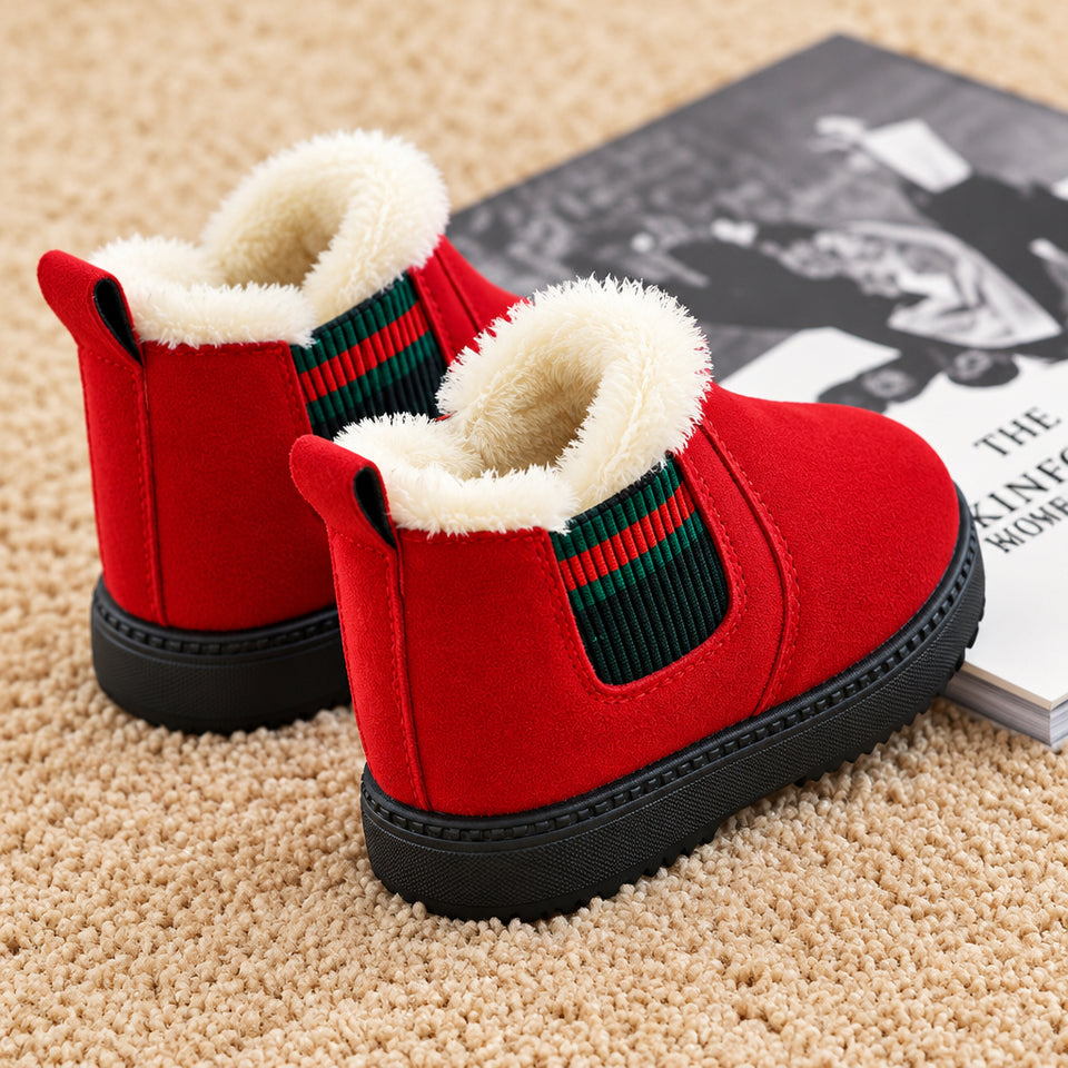 SnowySteps – Warm & Zacht – Baby Winterlaarsjes met Pluche Voering