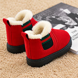 SnowySteps – Warm & Zacht – Baby Winterlaarsjes met Pluche Voering