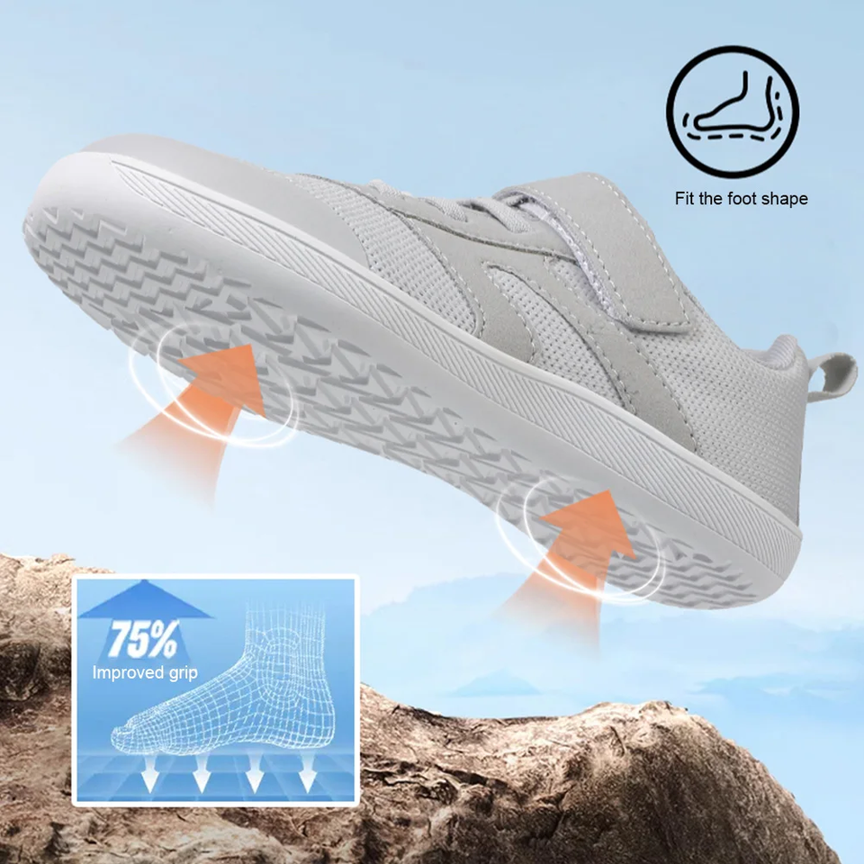 RunCoast – Fris & Flexibel – Antislip Barefoot Kinderschoen