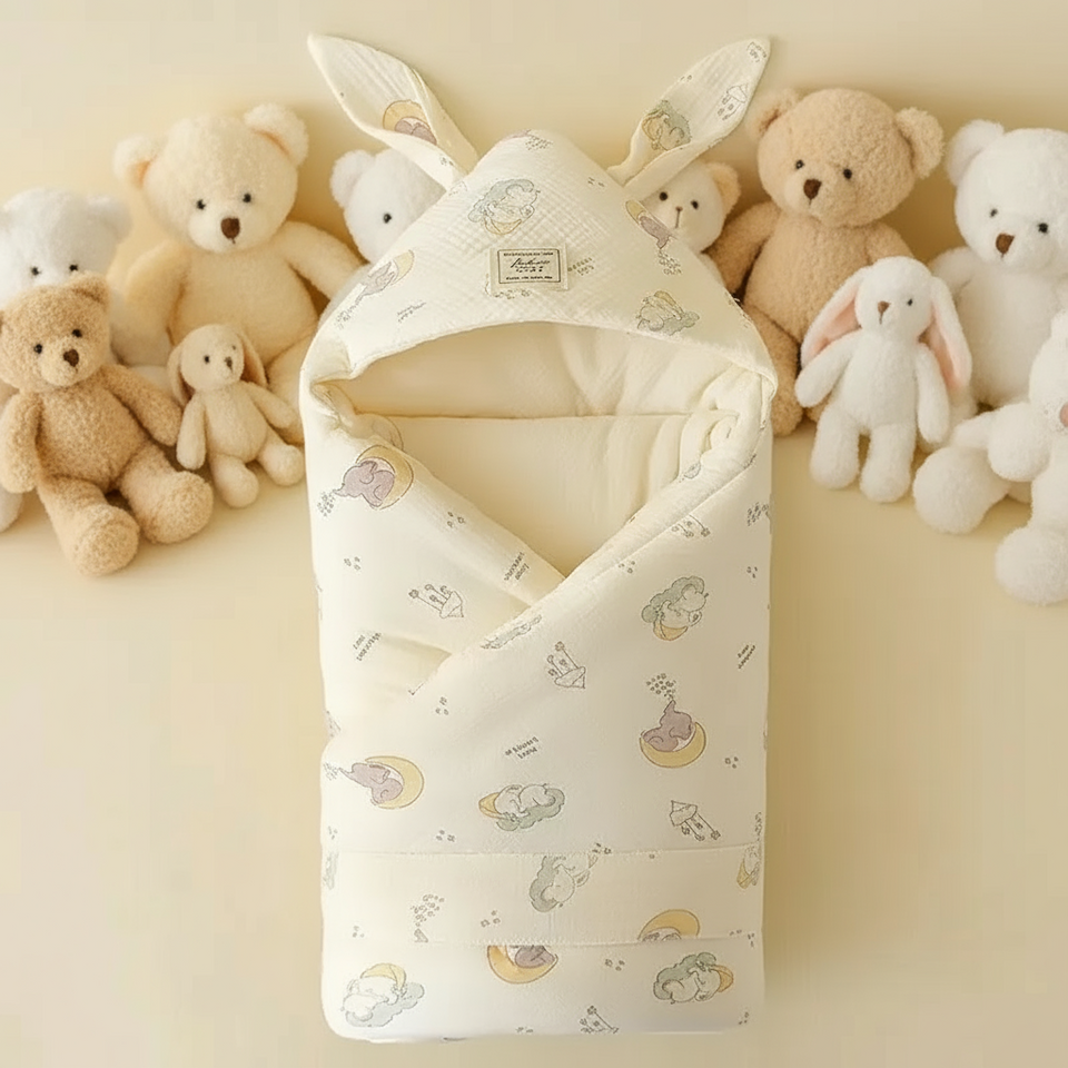 SnuggleBear – Geborgenheid & Comfort - Inbaker wikkeldeken