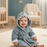 CozyNest – Zacht & Absorberend – Badjas met Dierendesign